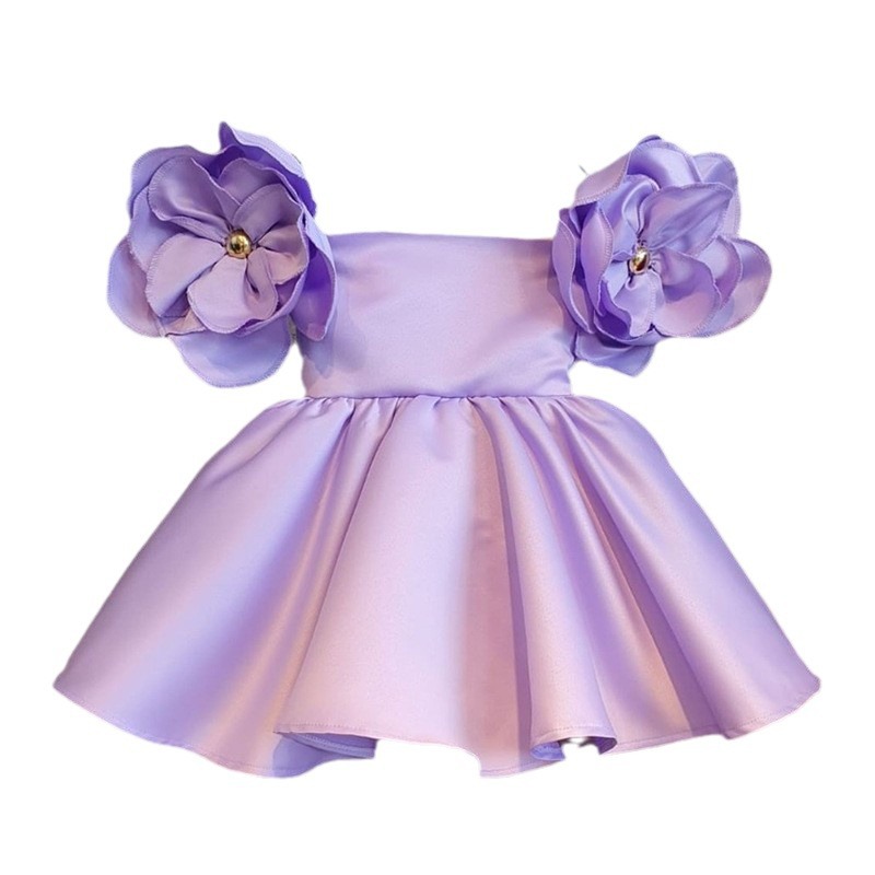 Baby Xmas Clothing - Новое модное платье с цветами для