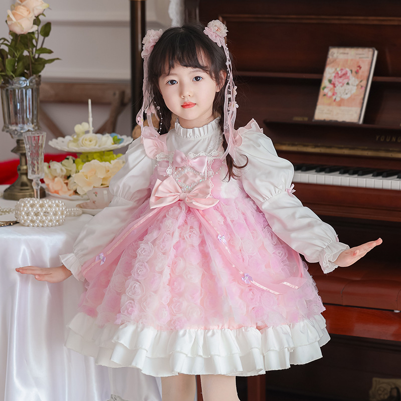 Baby Clothing High Quality - Весеннее детское платье для девочек: высококачественное,