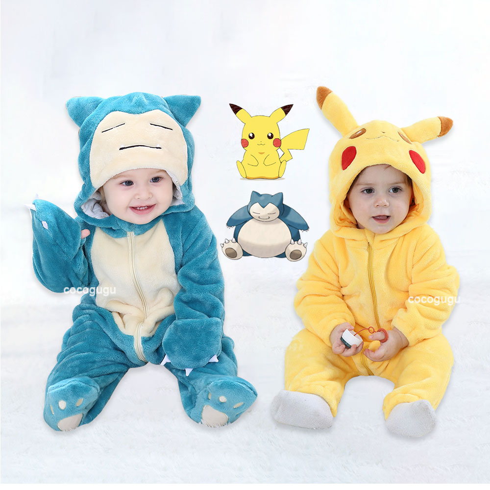 Baby Clothing Onesies - Костюм покемона для детей 0-5 лет,