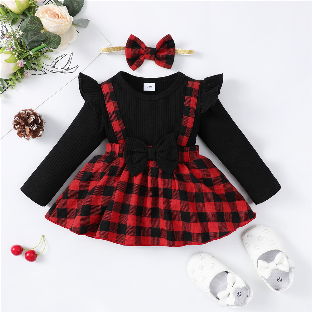 Baby Xmas Clothing - Рождественское платье для новорожденных девочек от