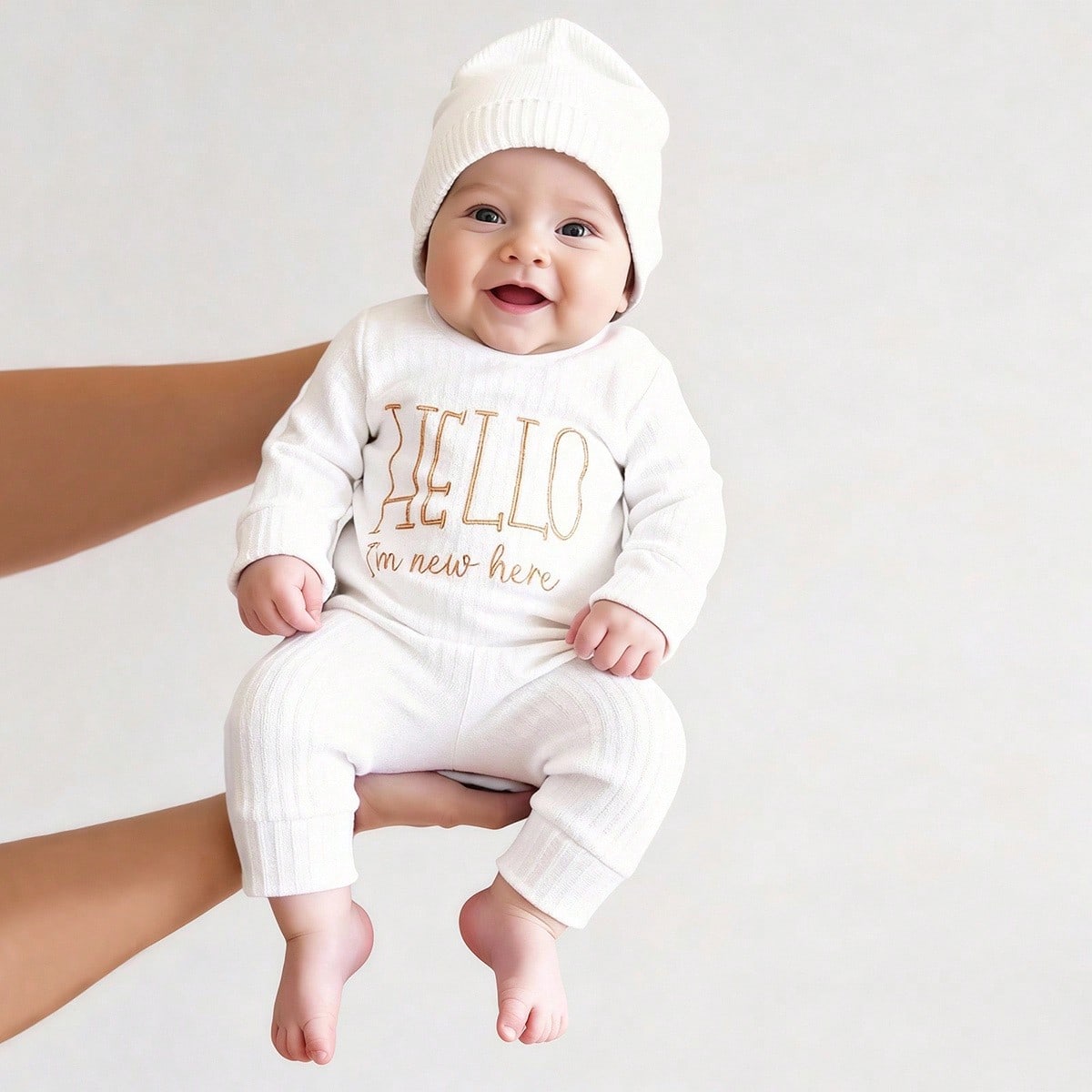 Baby Clothing Onesies - Ylsteed «Hello» реквизит для фотосъемки новорожденных