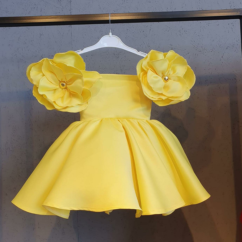 Новое модное платье с цветами  – обзор и цена Baby Xmas Clothing