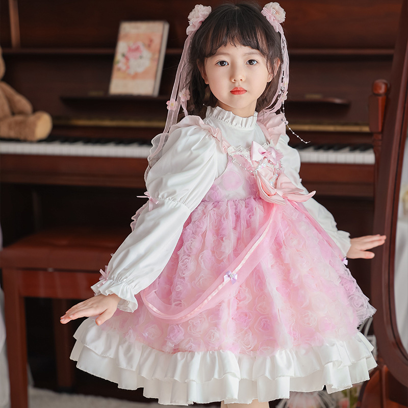 Весеннее детское платье для де – обзор и цена Baby Clothing High Quality