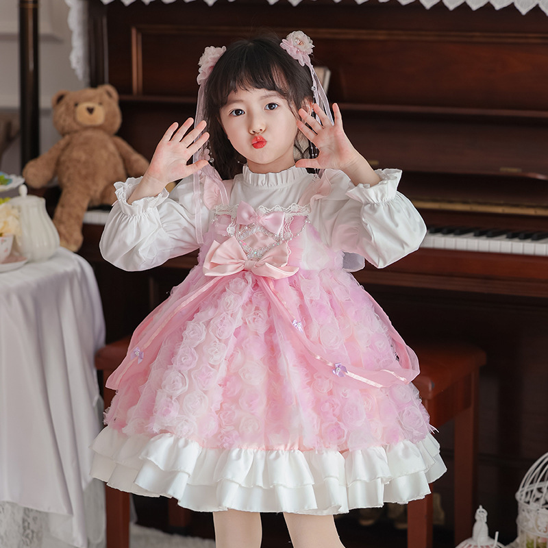 Весеннее детское платье для де – обзор и цена Baby Clothing High Quality